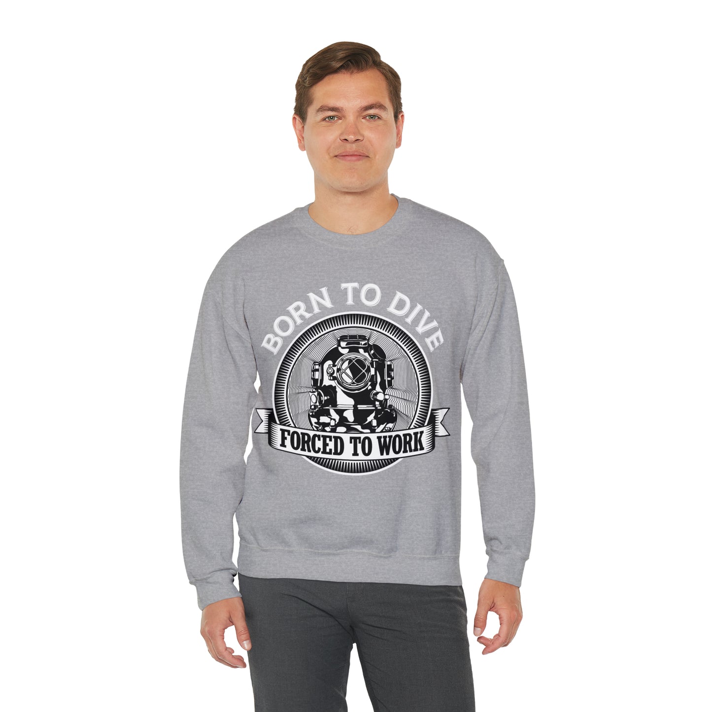 Born to dive Crewneck Sweatshirt