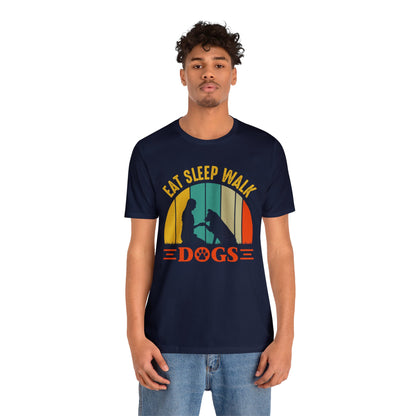 Eat sleep walk dogs vintage T-Shirt