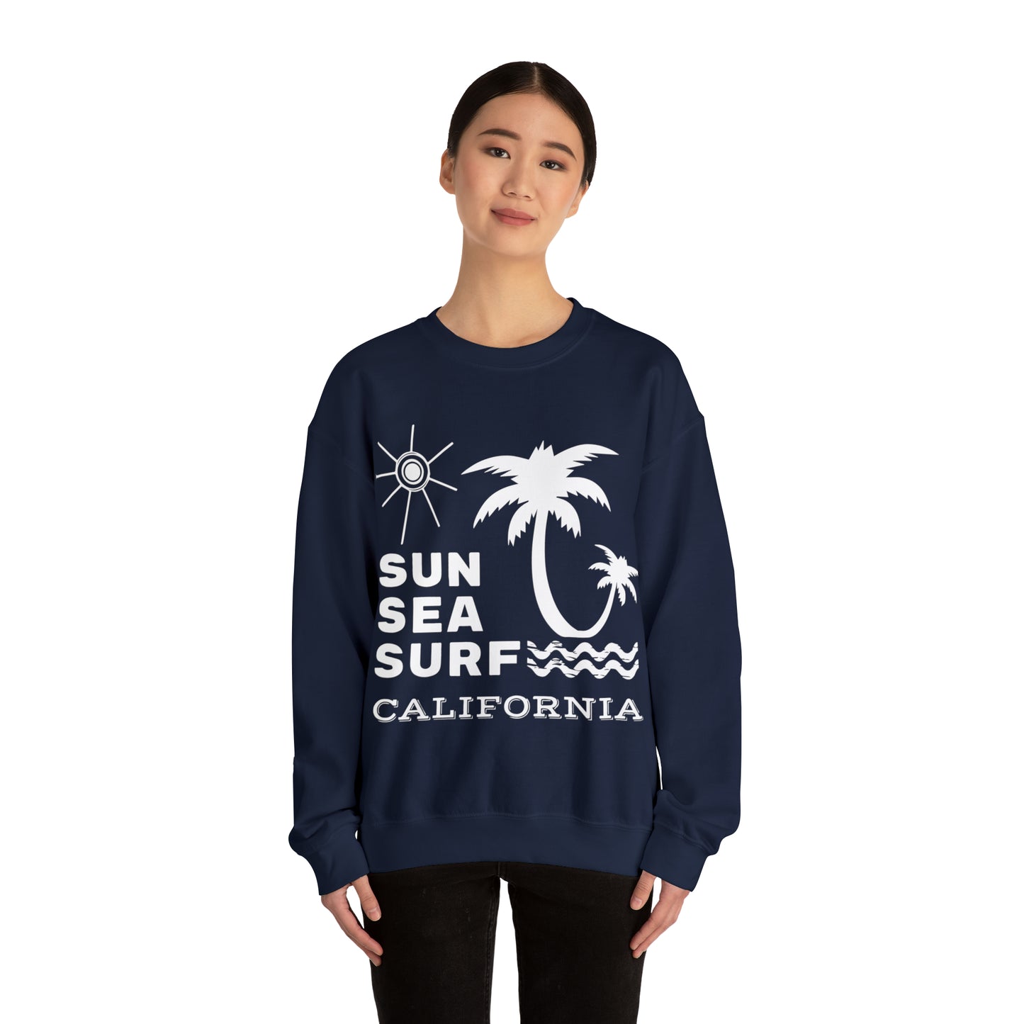 Sun_SEa_Surf Crewneck Sweatshirt