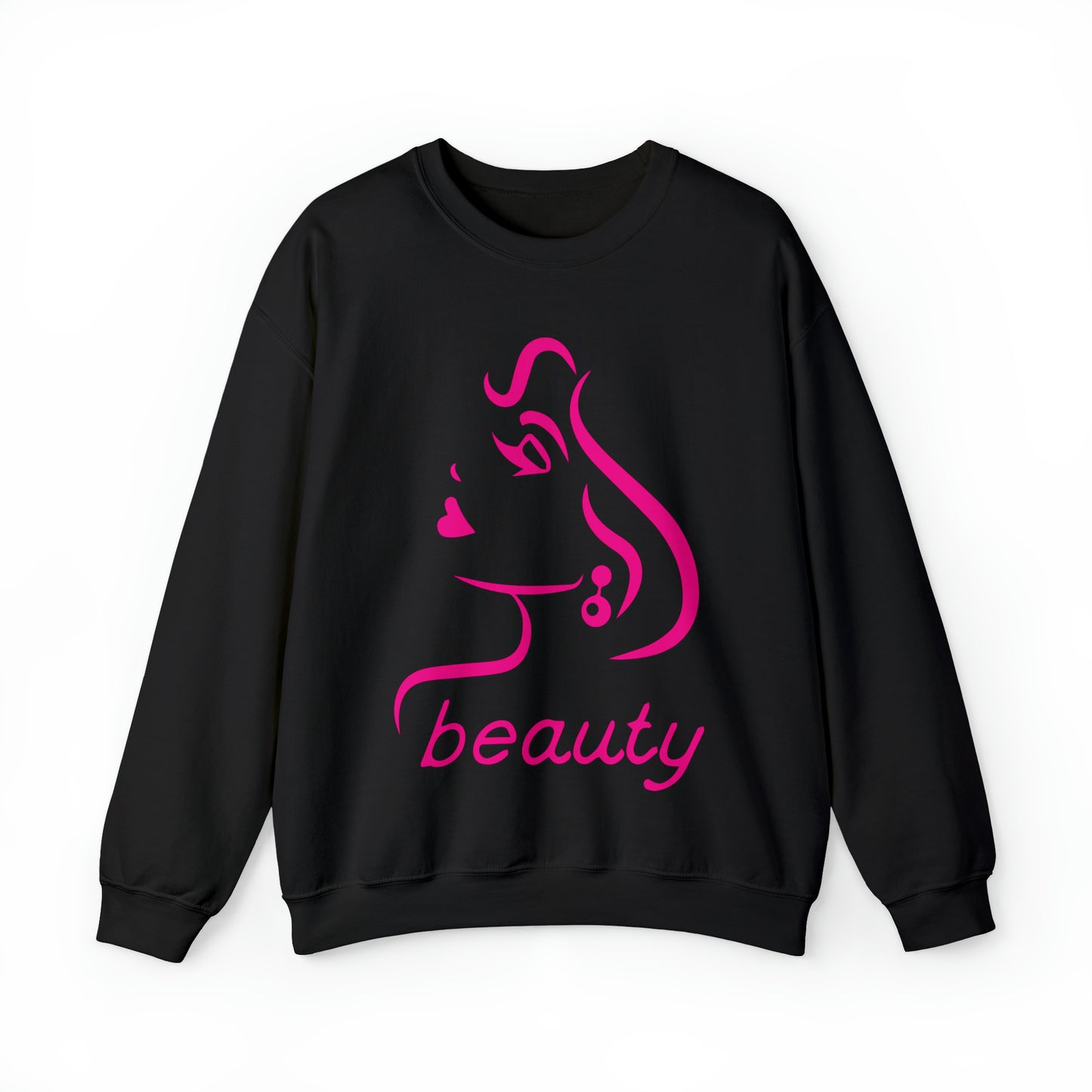 Beauty is woman Crewneck Sweatshirt