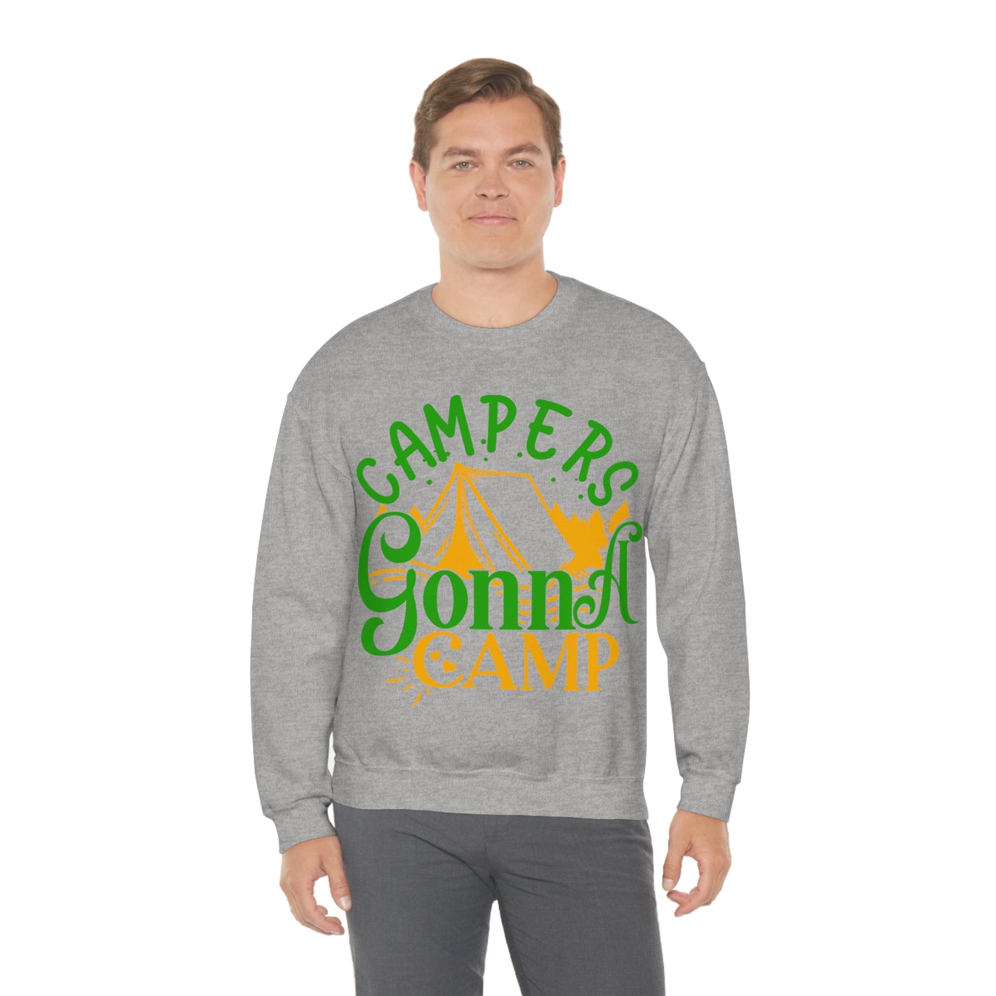 Campers Gonna Camp Crewneck Sweatshirt