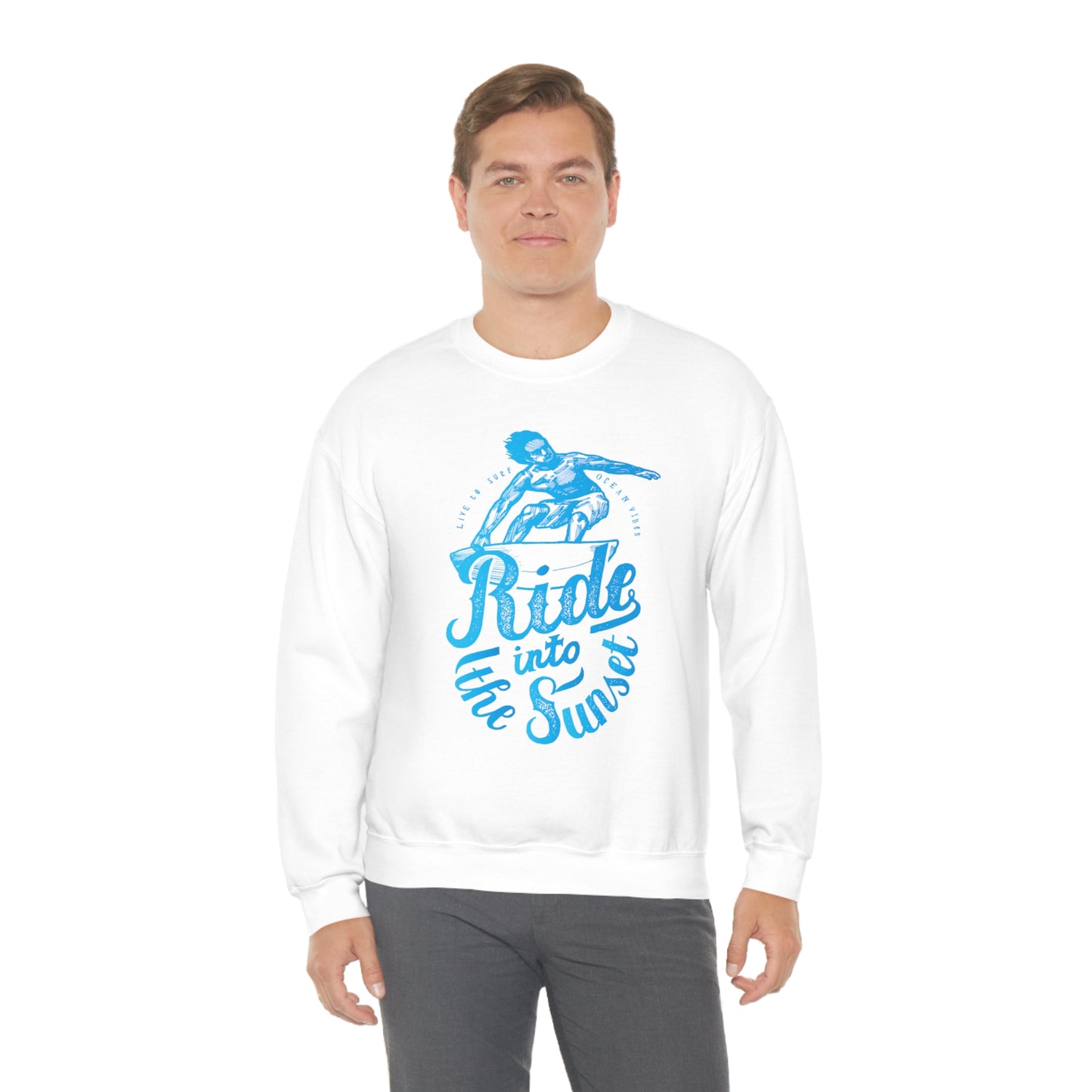 Ride into the sunset Crewneck Sweatshirt