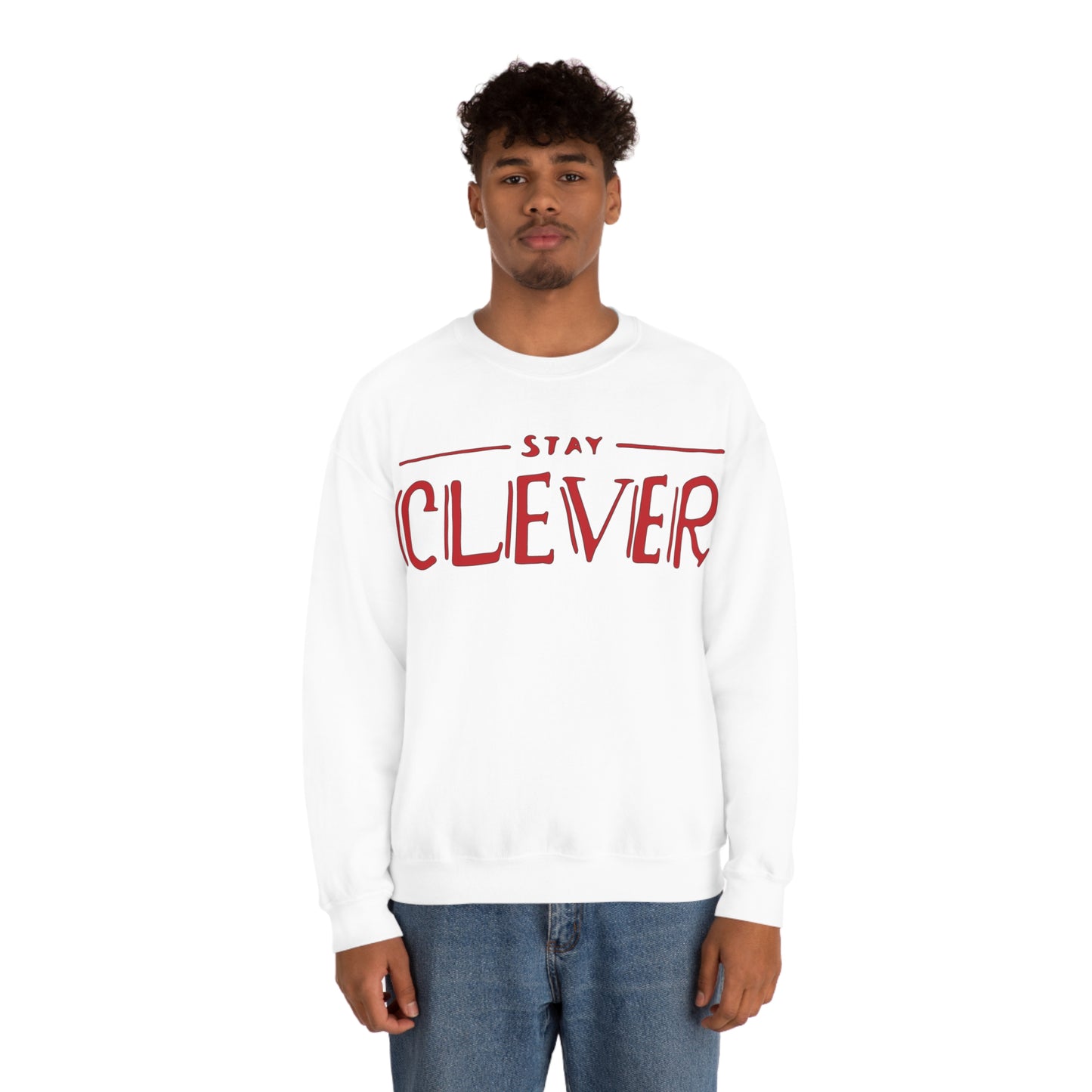 Stay Clever Crewneck Sweatshirt