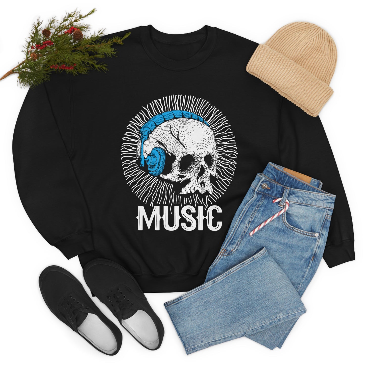 Music Crewneck Sweatshirt