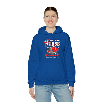 Sleeping nurse Hoodie