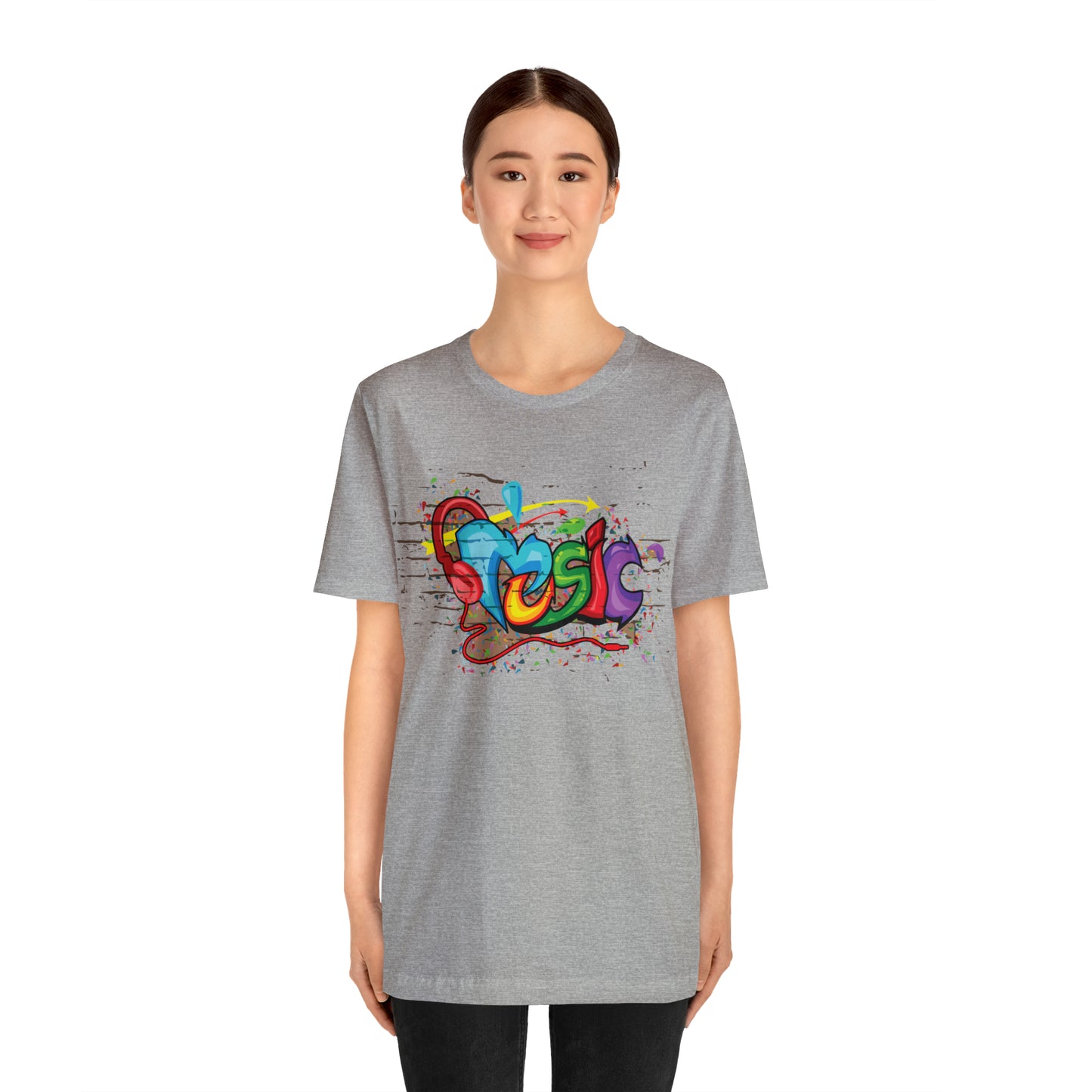 Music colorful graffiti T-Shirt