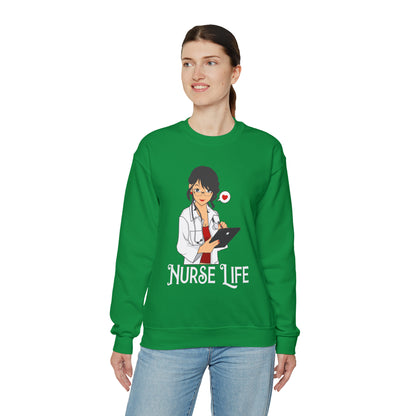 Nurse life Crewneck Sweatshirt