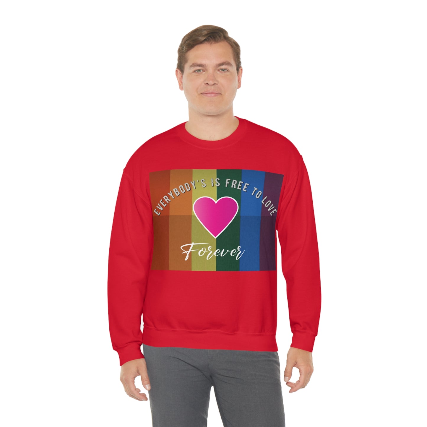 Everybody's Is Free To Love Crewneck Sweatshirt