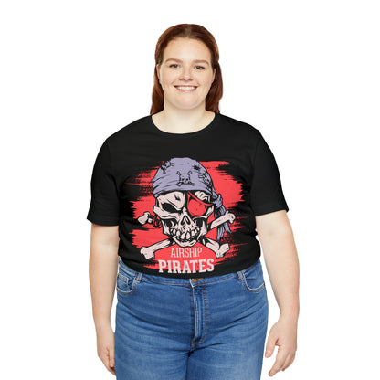 Airship Skull Pirate T-Shirt