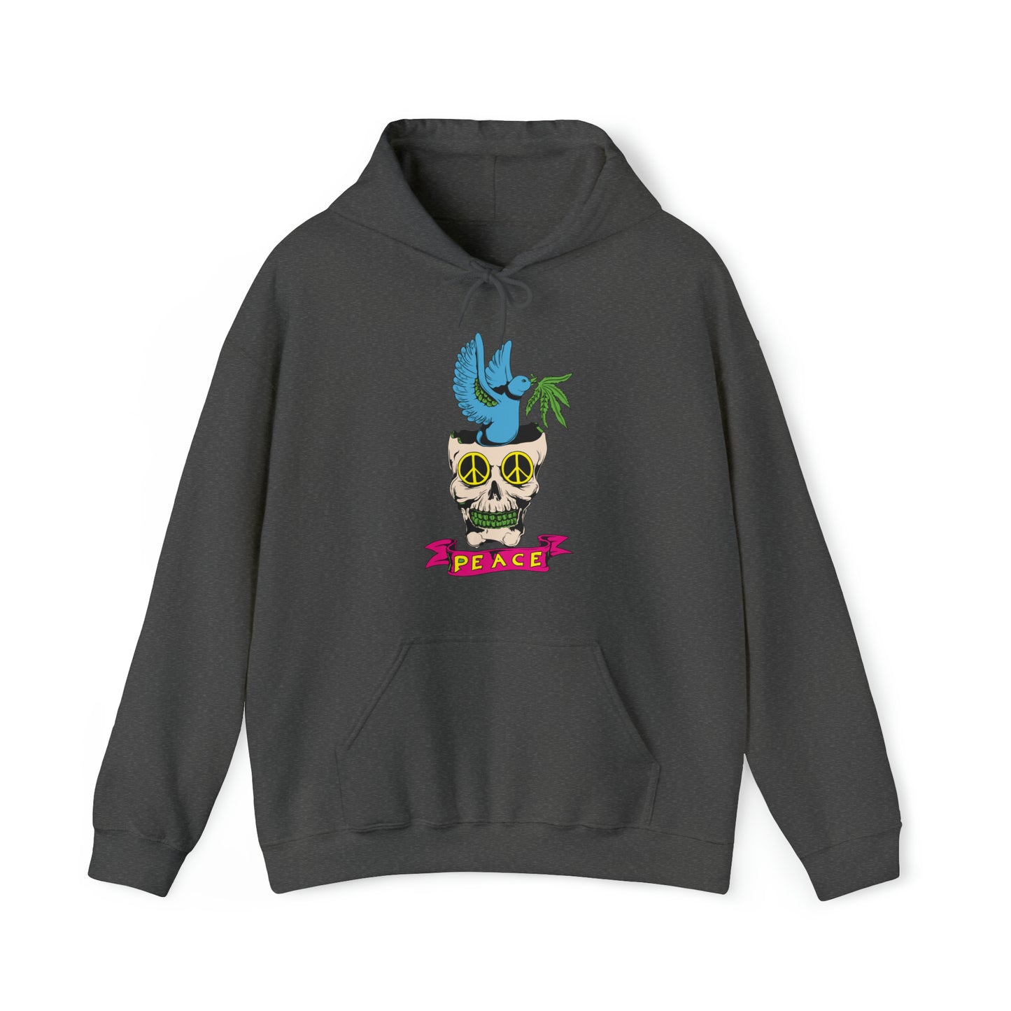 Peace Hippie Bird Hoodie