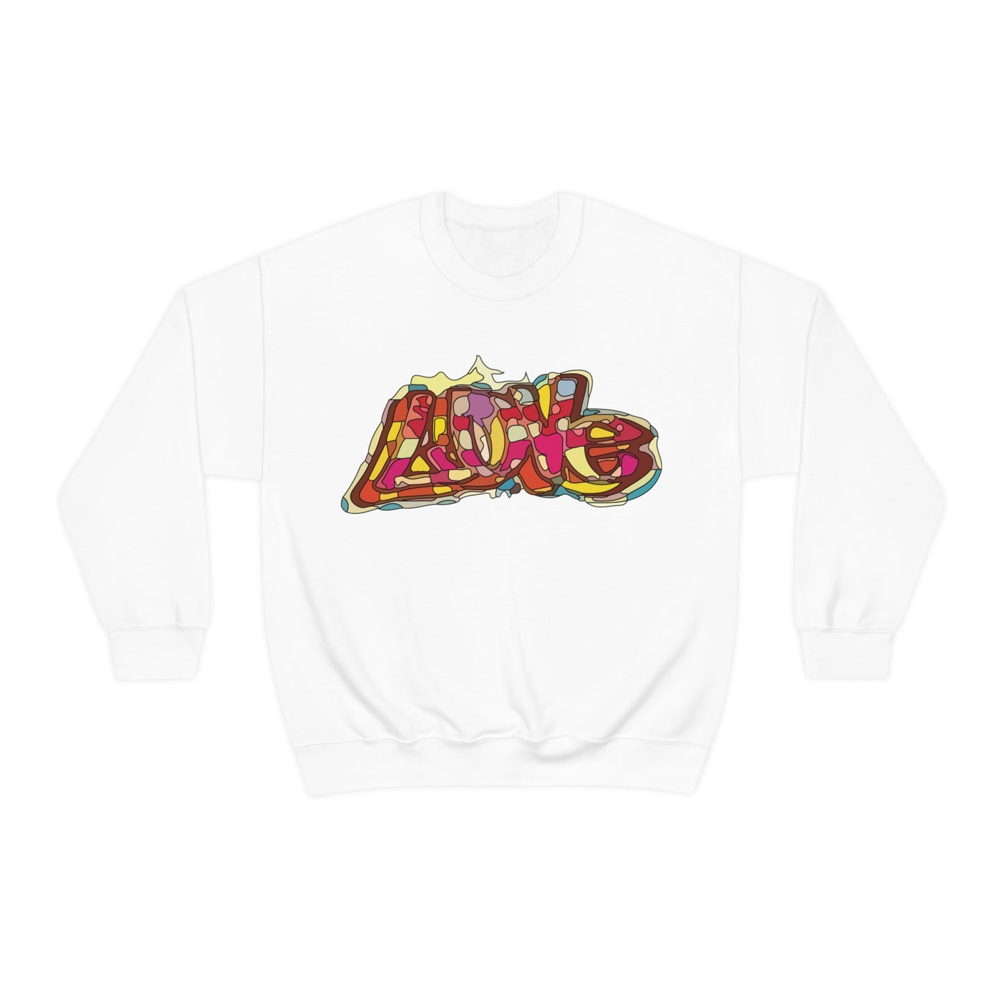 Love in graffiti Crewneck Sweatshirt