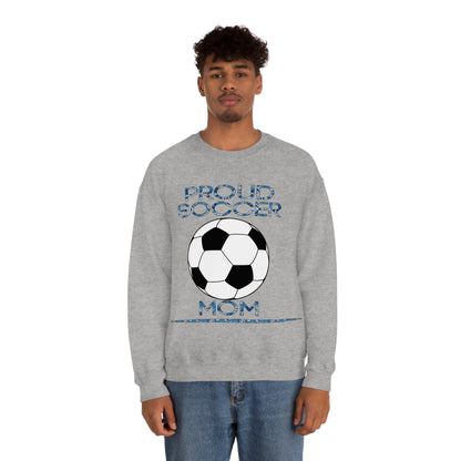 Proud-Soccer mom Crewneck Sweatshirt