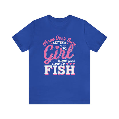 Girl Fishing T-Shirt