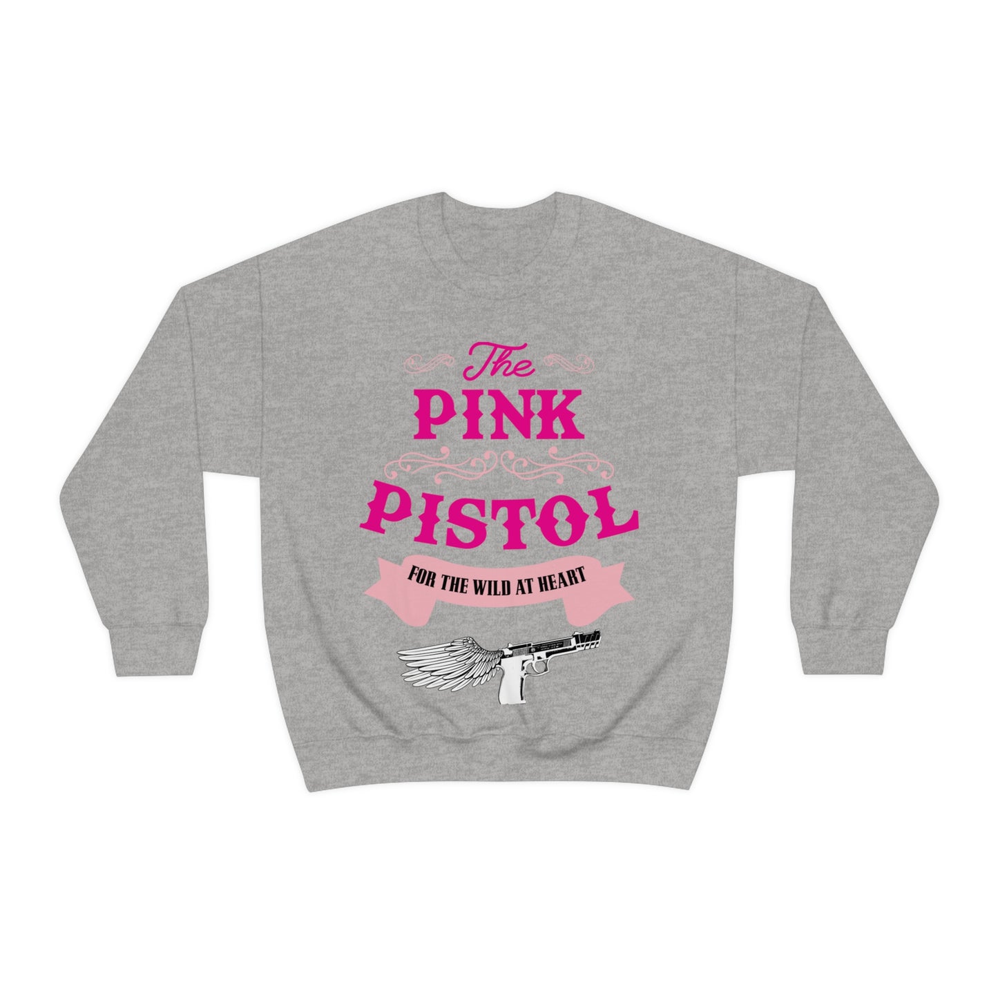 The Pink Pistol Crewneck Sweatshirt