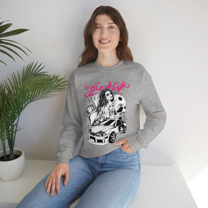 Live fast tattoo Crewneck Sweatshirt