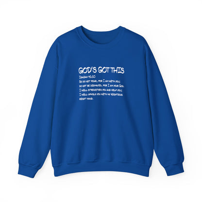 God's got this Crewneck Sweatshirt