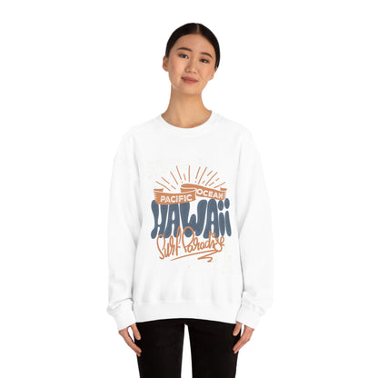 Hawaii Surf Paradise Crewneck Sweatshirt