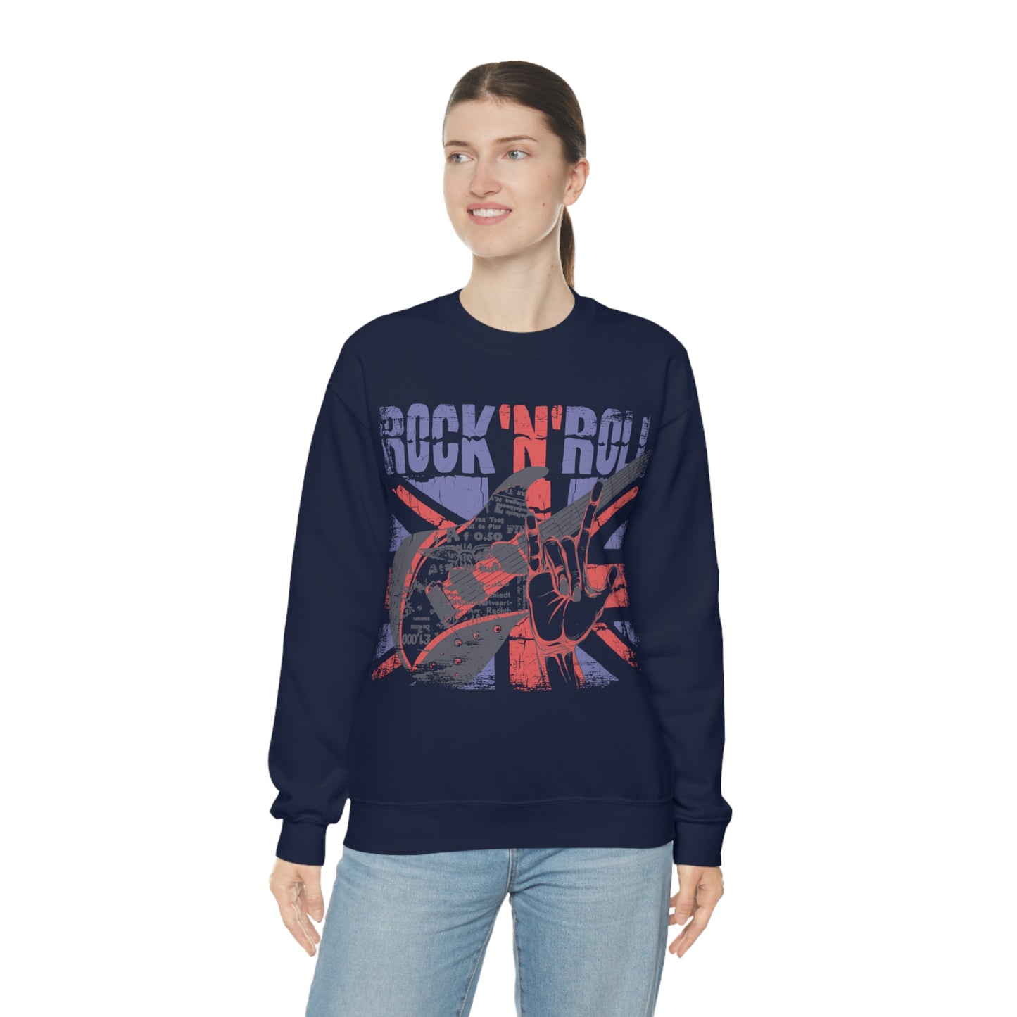 Rock -N- Roll Crewneck Sweatshirt