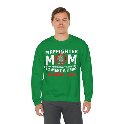 Firefighter Mom Crewneck Sweatshirt