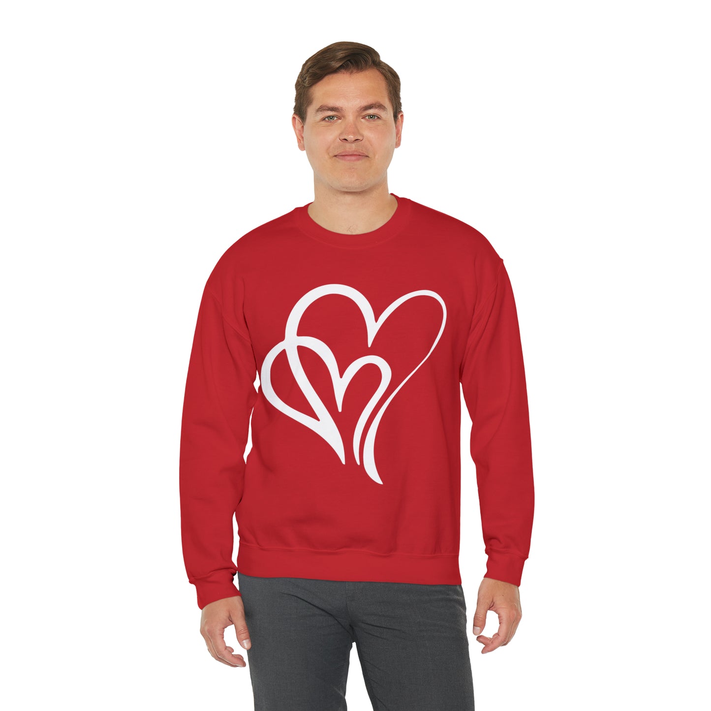 Love you 2 times Crewneck Sweatshirt