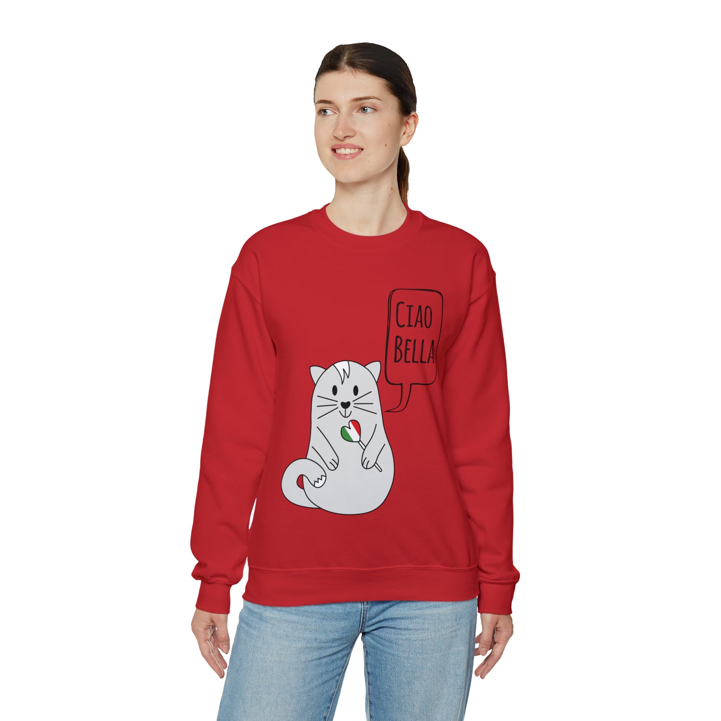 ciao bella Crewneck Sweatshirt