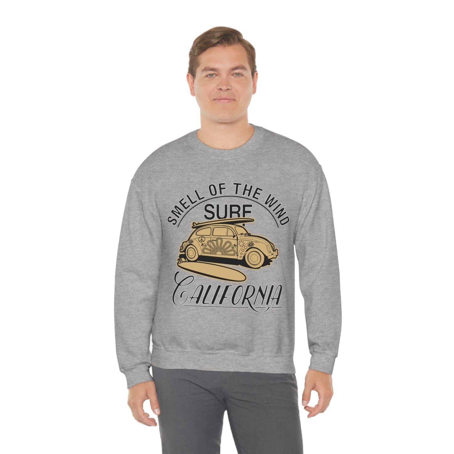 Smell of the wind Surf Crewneck Sweatshirt