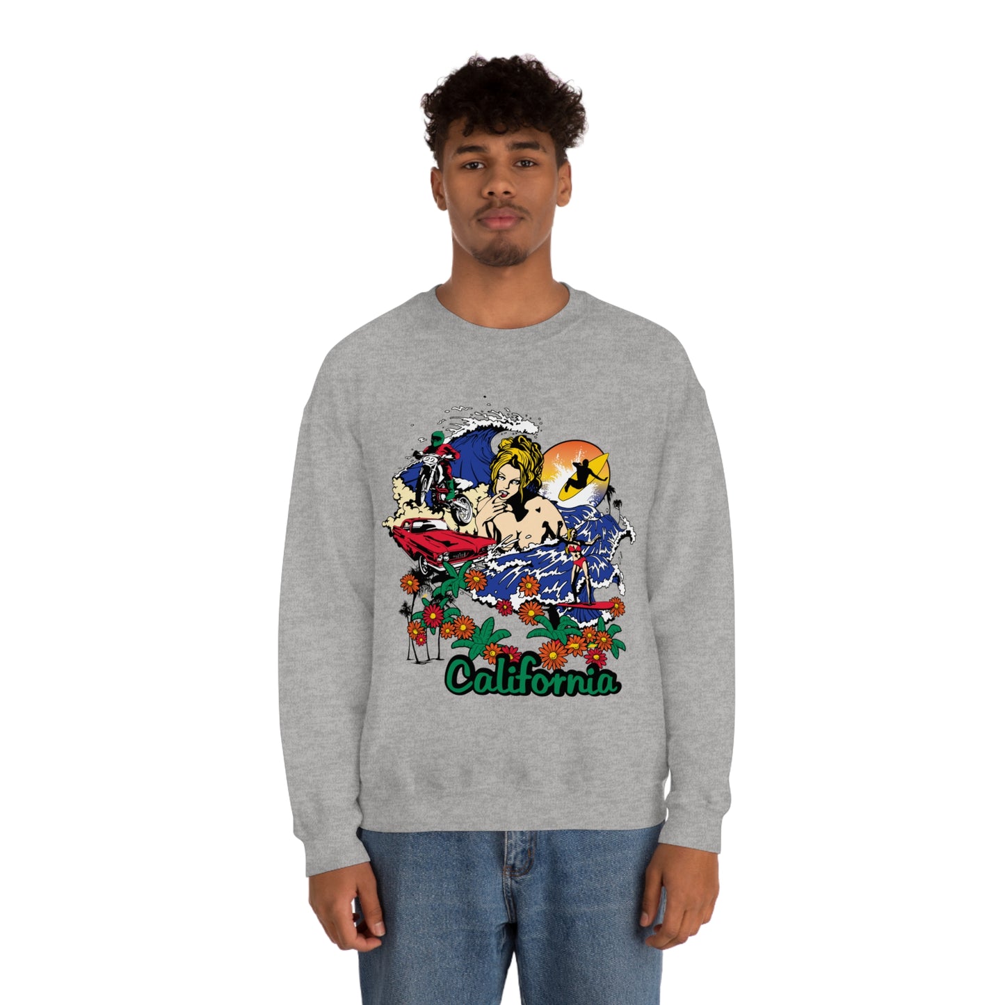 Cali Lifestyle Crewneck Sweatshirt