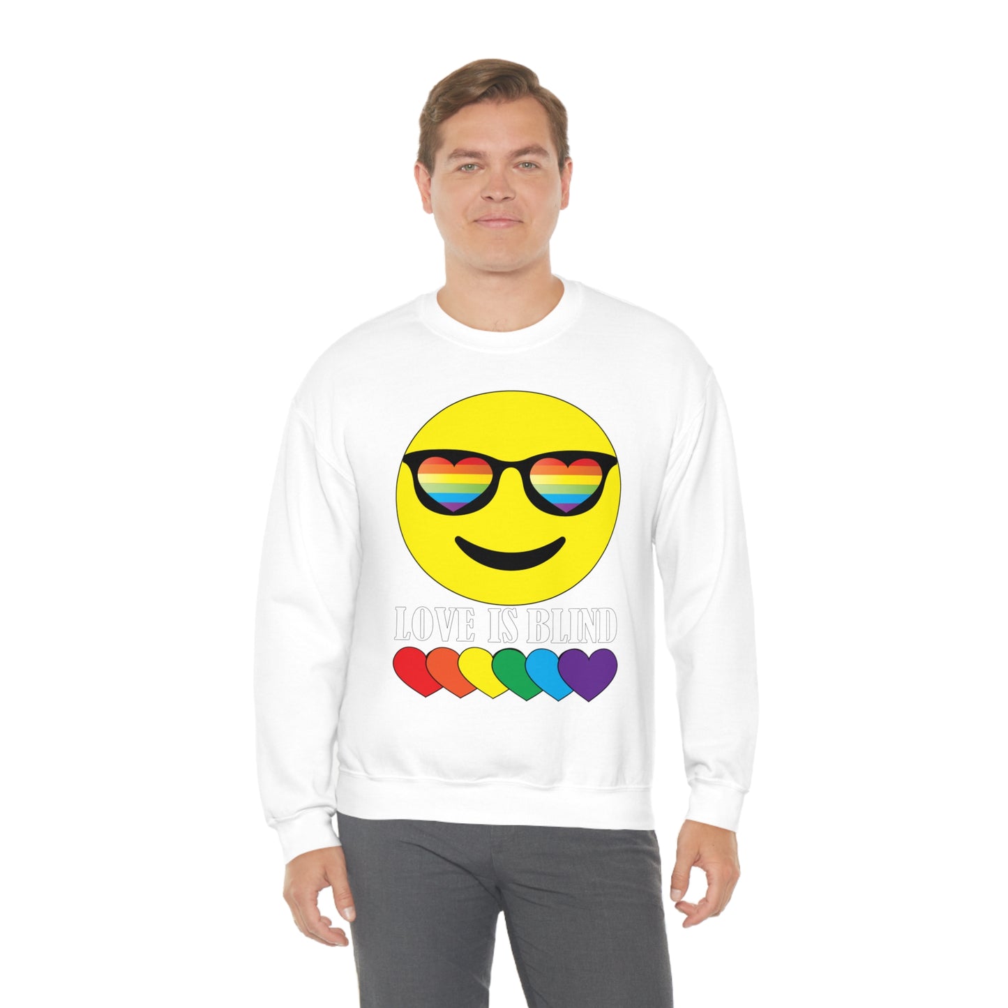 LOVE IS BLIND Crewneck Sweatshirt