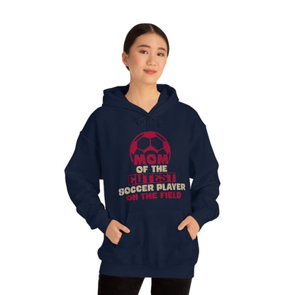 Mom of cutest soccer player Hoodie