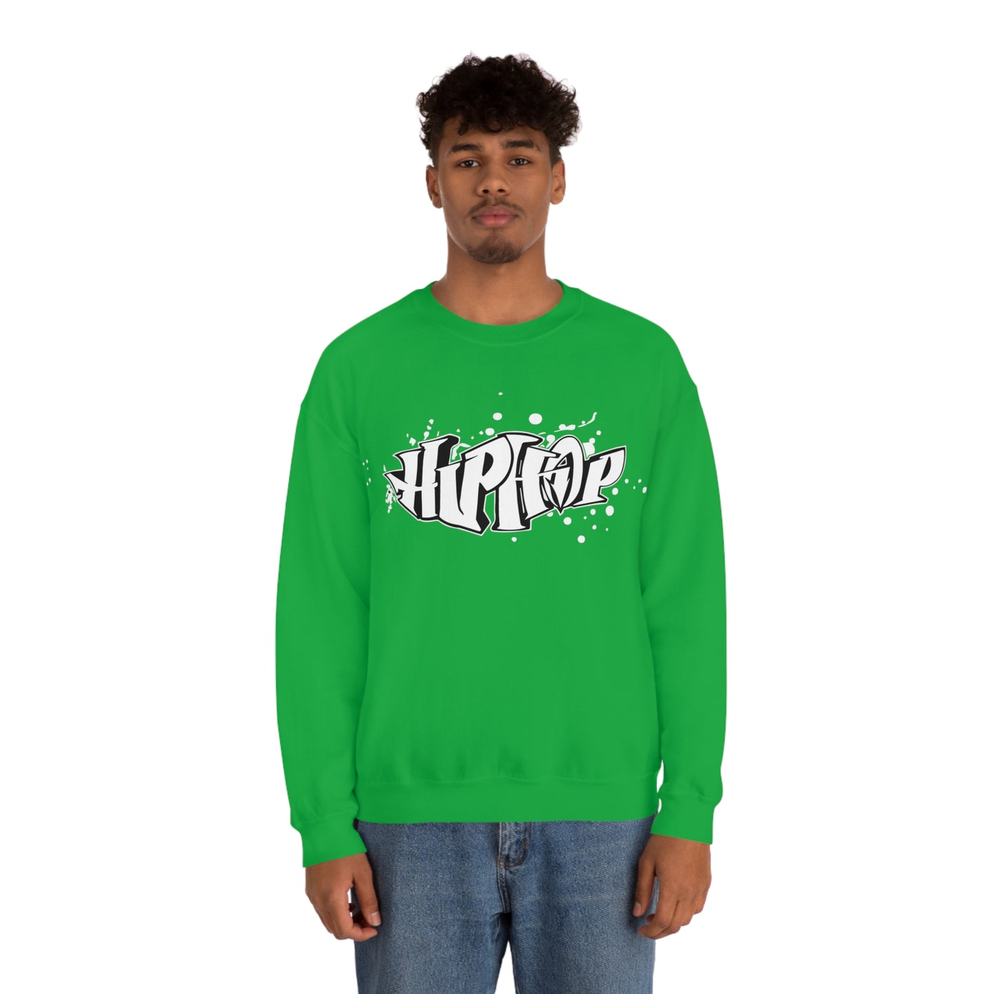 Hip Hop graffiti Crewneck Sweatshirt