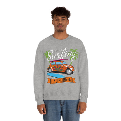 Best Surfing California Buggy Crewneck Sweatshirt