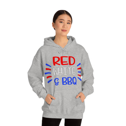 Red White BBQ Hoodie