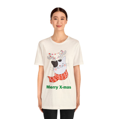 Merry X-mas cat T-Shirt