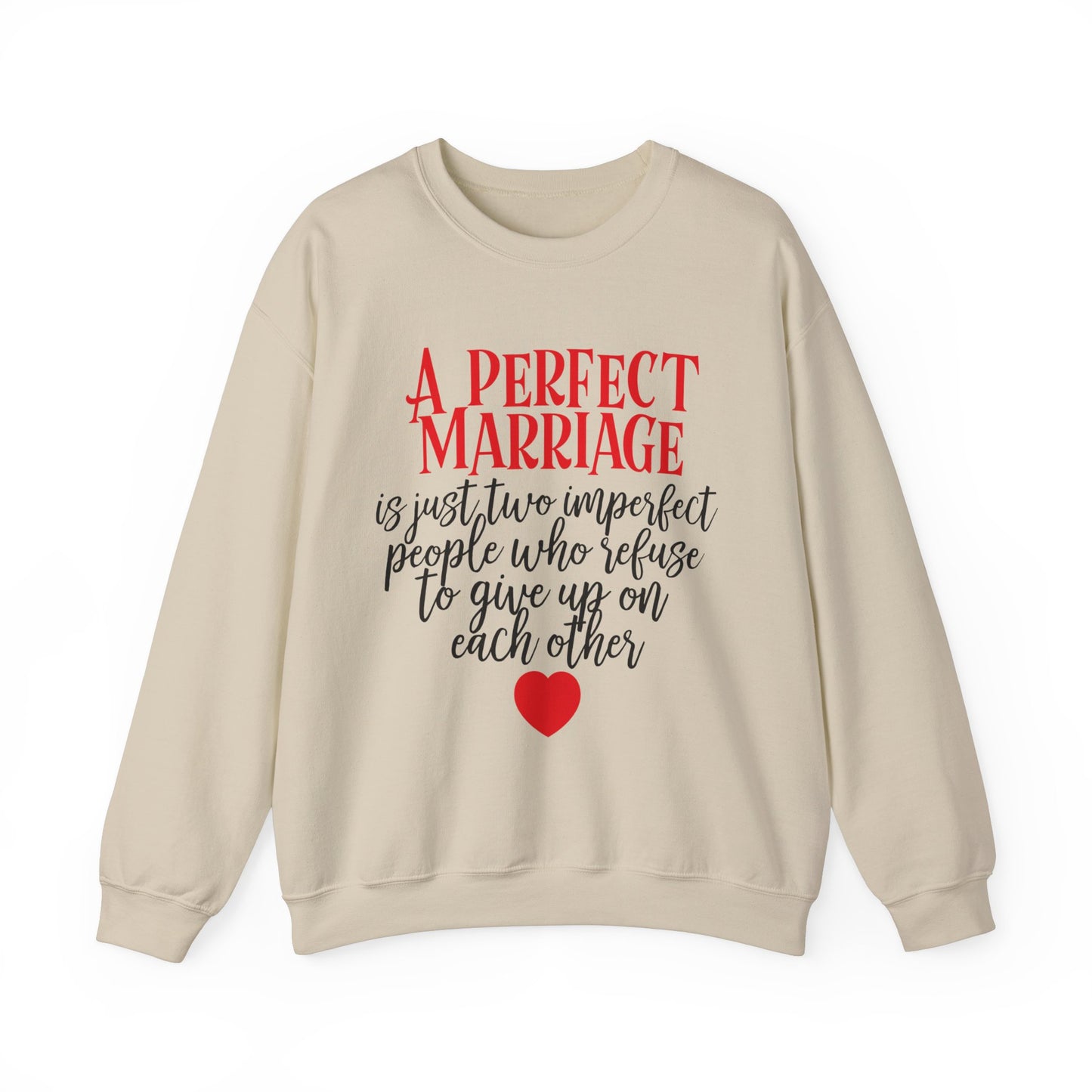 A-Perfect-Marriage Crewneck Sweatshirt