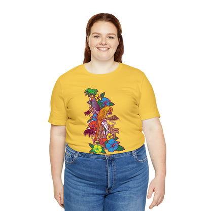 Parrot Jungle Floral T-Shirt