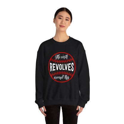 The Earth Revolves Around This Crewneck Sweatshirt