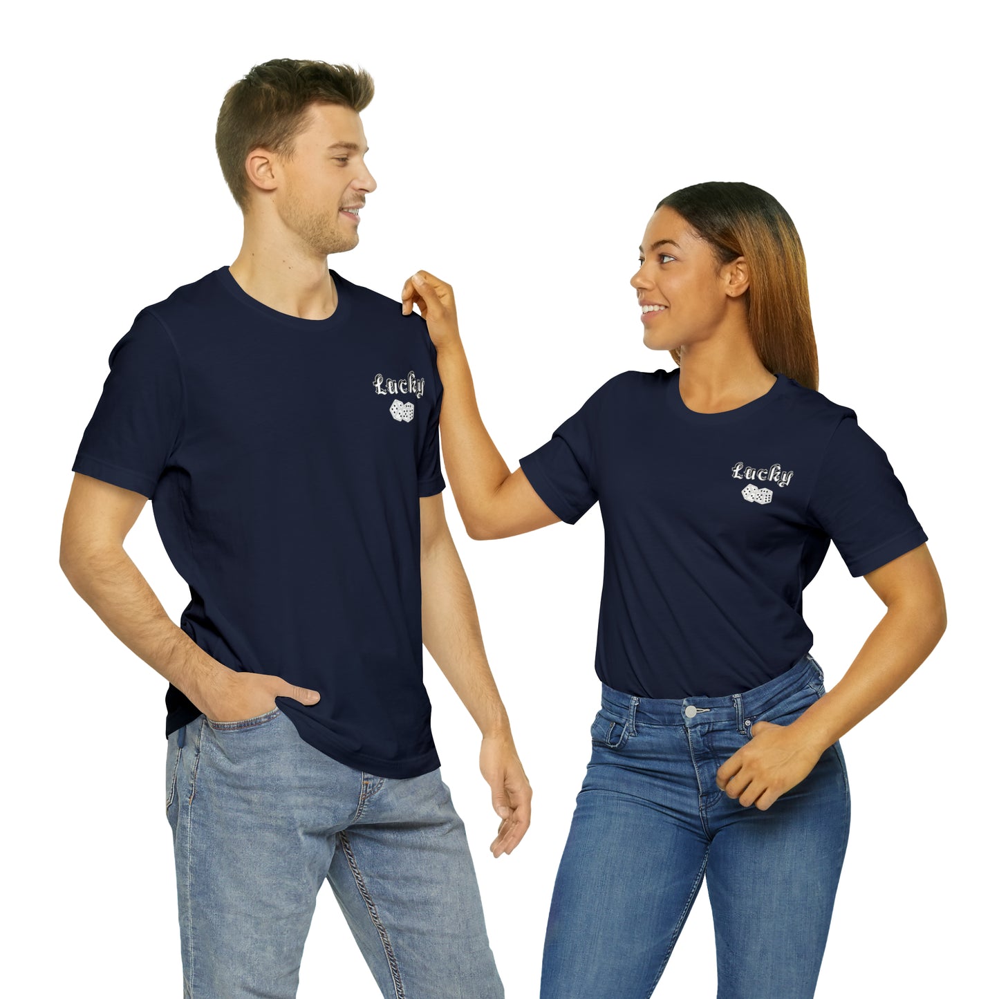 Lucky Front and back T-Shirt