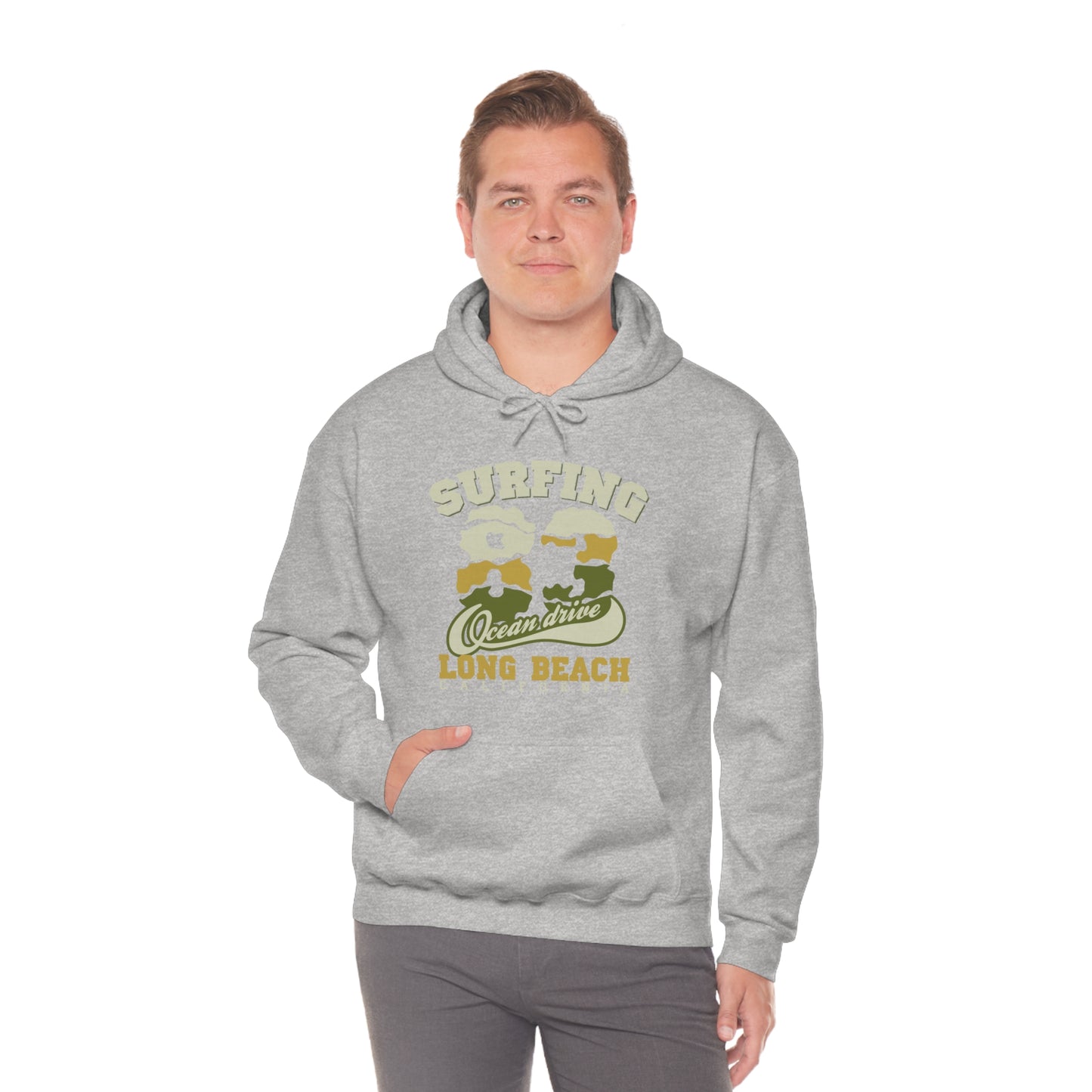 Long Beach Surfing Hoodie