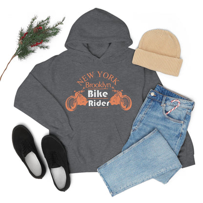 Brooklyn Bike rider Hoodie