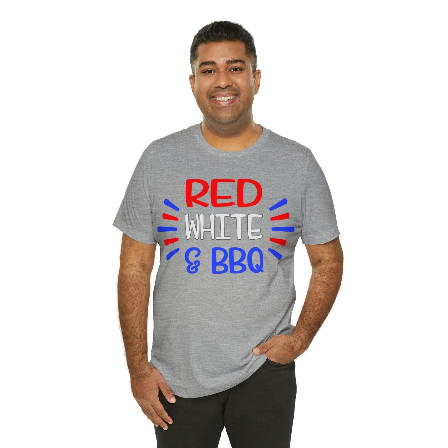 Red White BBQ T-Shirt