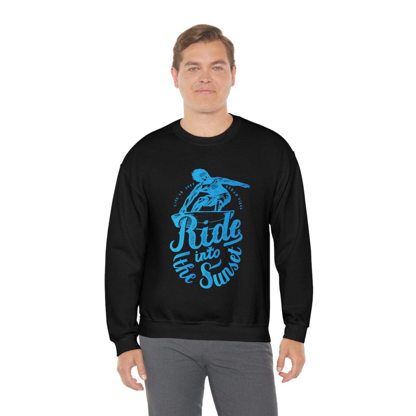 Ride into the sunset Crewneck Sweatshirt