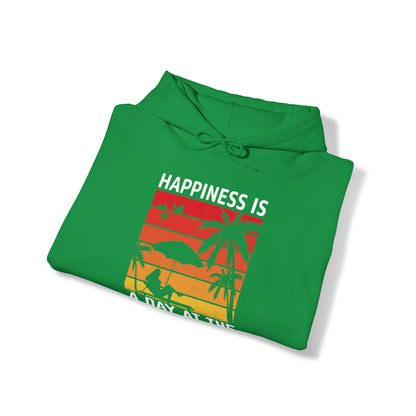 Happiness is at the beach Vintage Hoodie