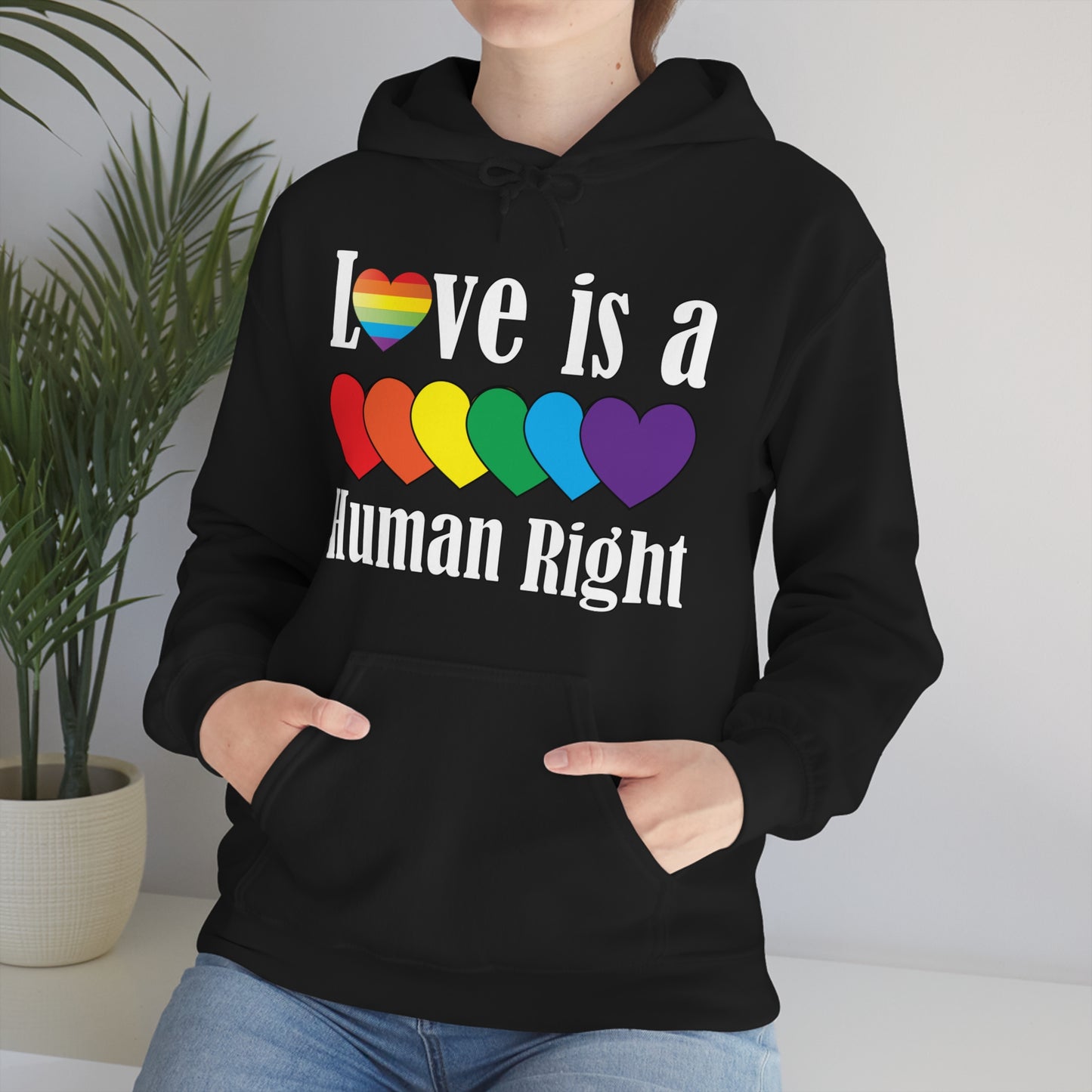 Love is a Human right Hoodie