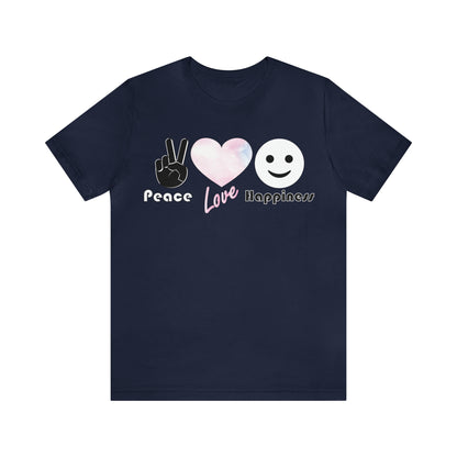 Peace-Love-Happiness T-Shirt