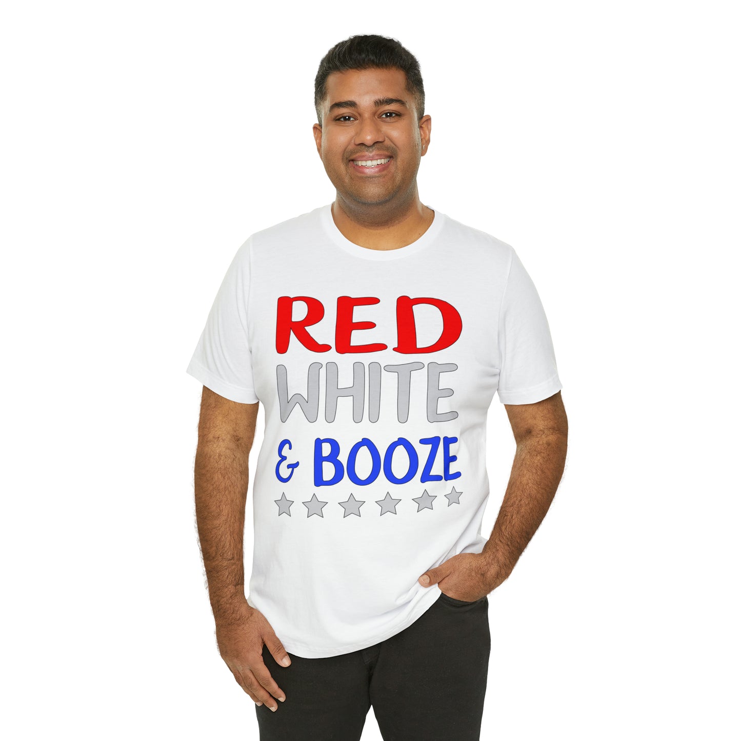 Red  White Booze T-Shirt