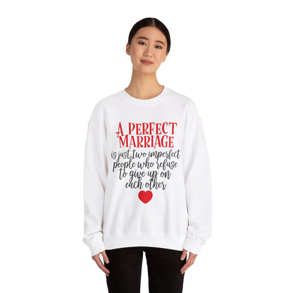 A-Perfect-Marriage Crewneck Sweatshirt