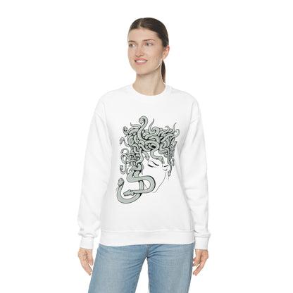 Snake Face Crewneck Sweatshirt