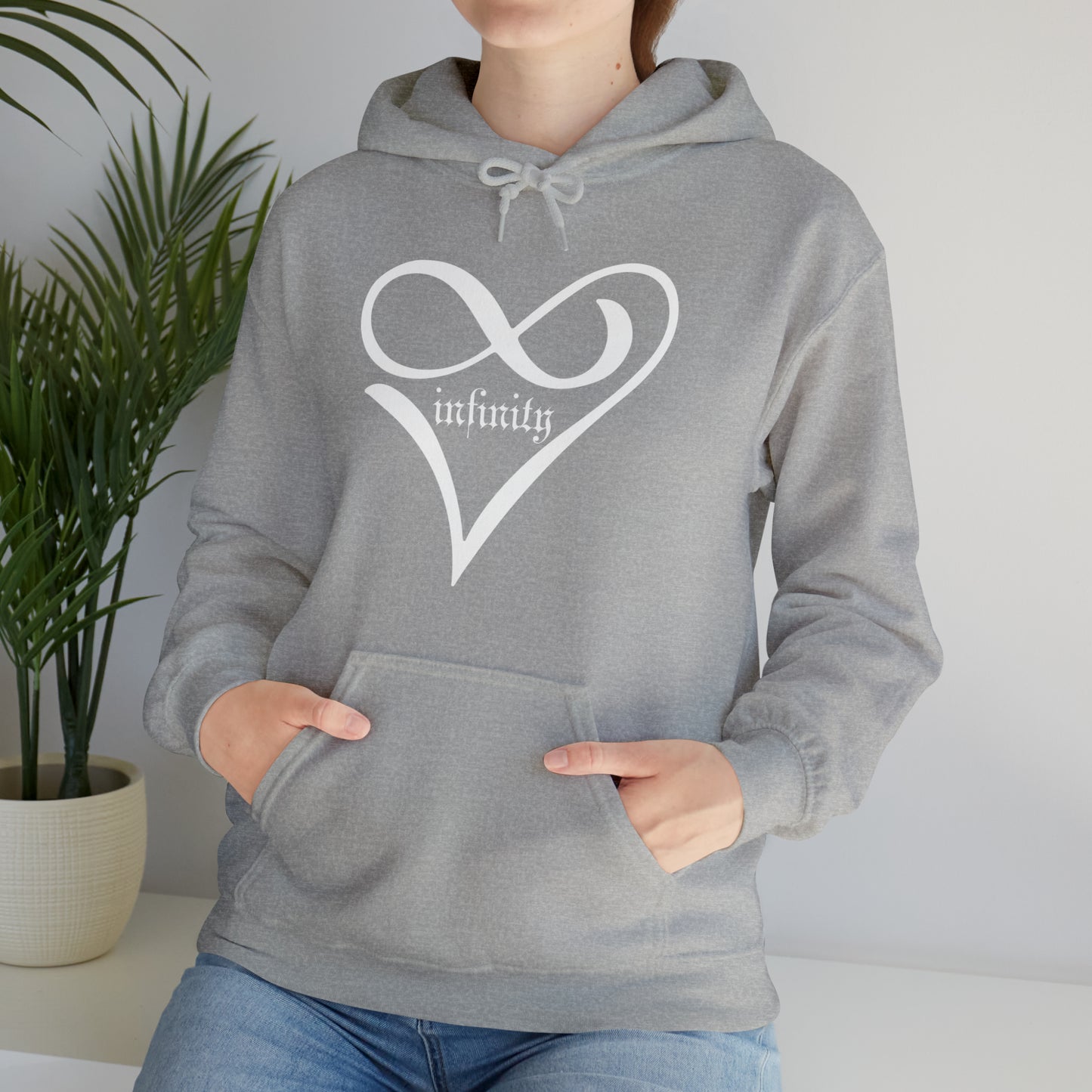 Infinity Love Heart symbol Hoodie