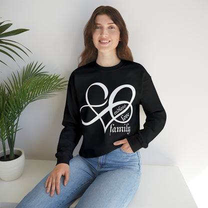 Family endless love Crewneck Sweatshirt