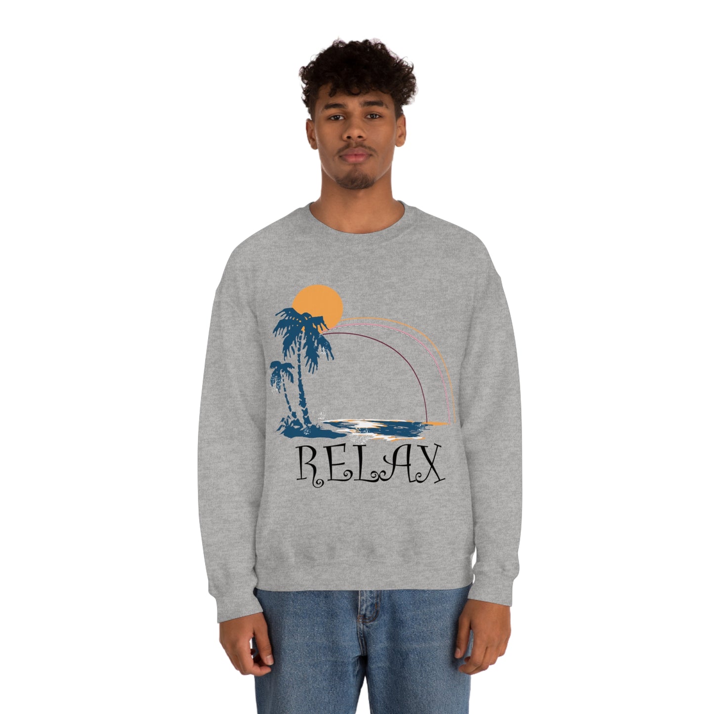 Relax Island Crewneck Sweatshirt